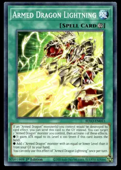 Armed Dragon Lightning Blazing Vortex BLVO-EN053 MP YuGiOh TCG | Buy 10 Get 10 F - Image 1