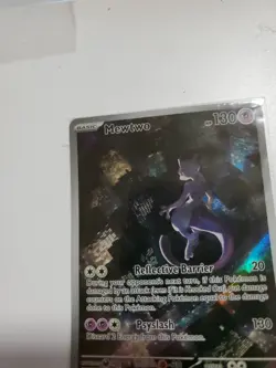 Sealed Mewtwo SVP 052 Mint Black Star Promo Card Scarlet & Violet 151 - Image 2