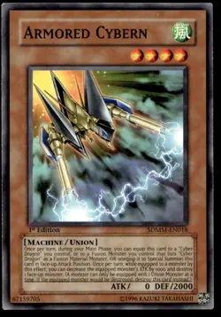 Armored Cybern Structure Deck: Machina Mayhem SDMM-EN018 MP YuGiOh TCG | Buy 10 - Image 1