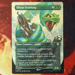 Ohran Frostfang (Borderless) Commander Masters Regular - Image 1