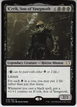 K'rrik, Son of Yawgmoth R Commander 2019 18 LP - Image 1