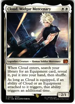 FINAL FANTASY #10 Cloud, Midgar Mercenary - Image 1