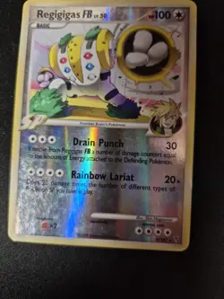 Regigigas [FB] - 9/147 - Holo Rare - Reverse Holo Pokemon Supreme Hp - Image 1