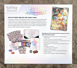 Pokemon TCG Prismatic Evolutions Elite Trainer Box ETB BRAND NEW SEALED - Image 2