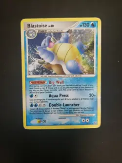 Pokemon TCG - Blastoise - 2/127 - Platinum - Holo Rare (2009) HP - Image 1