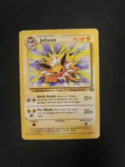 Jolteon 20/64 HP Jungle Rare Pokemon Unlimited - Image 1