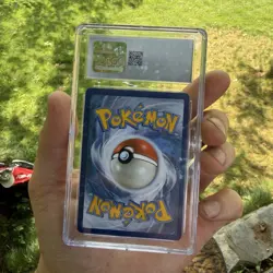 CGC 10 Eevee & Snorlax GX SM169 2019 Black Star Promo TT Pokemon *scratched case - Image 3