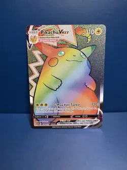 2020 Pokemon Sword & Shield Pikachu VMax FA Vivid Voltage Secret - Image 1