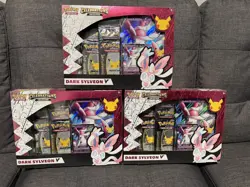 Pokemon TCG Celebrations Dark Sylveon V Collection Factory Sealed Box - Image 1