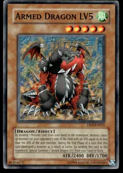 Armed Dragon LV5 Duelist Pack 2: Chazz Princeton DP2-EN011 MP YuGiOh TCG | Buy 1 - Image 1