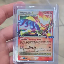Pokemon TCG Infernape LV.X DP10 Diamond and Pearl Promo Holo English 120HP - Image 1