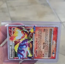 Pokemon TCG Infernape LV.X DP10 Diamond and Pearl Promo Holo English 120HP - Image 3
