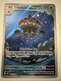 Claydol 092/086 Illustration Rare Me04: Chaos Rising Pokemon Combine Shipping - Image 1