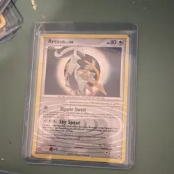 Pokemon TCG Arceus AR5 Arceus Holo Rare Basic 80 HP 2009 English LV.X - Image 1