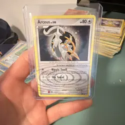 Pokemon TCG Arceus AR5 Arceus Holo Rare Basic 80 HP 2009 English LV.X - Image 2