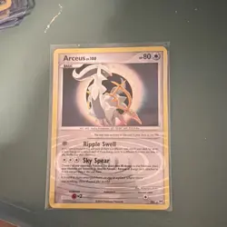 Pokemon TCG Arceus AR5 Arceus Holo Rare Basic 80 HP 2009 English LV.X - Image 4
