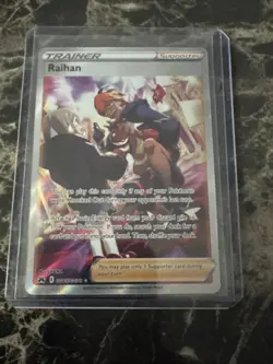 Raihan GG65/GG70 - Pokemon TCG: Crown Zenith - Galarian Full Art Trainer - Image 1