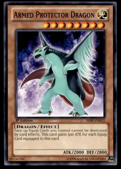 Armed Protector Dragon Shadow Specters SHSP-EN012 MP YuGiOh TCG | Buy 10 Get 10 - Image 1