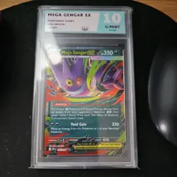 Pokemon TCG - Mega Gengar EX - Phantasmal Flames 56/94 PFL Graded 10 - Image 1