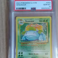 2023 Pokemon TCG Classic Venusaur 003/034 Holo English PSA 10 - Image 1