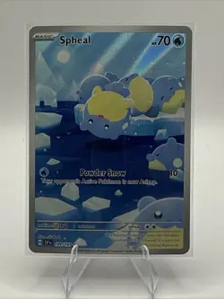 Pokemon TCG Spheal Illustration Rare 199/191 Surging Sparks - Image 1