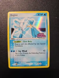 Pokemon Regice 27/110 EX Holon Phantoms Reverse Holo STAMPED Rare NM - Image 1