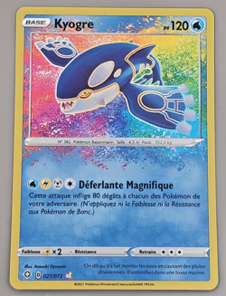 Carte Pokemon KYOGRE 021/072 Destinees Radieuses - Image 1