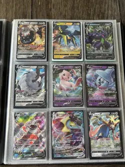 Pokemon Binder Collection Lot – 107 Cards | Full Arts, EX, GX, V, VMAX, Holos - Image 3