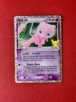 Pokemon Mew EX 88/92 Celebrations 25th Anniversary NM - Image 1