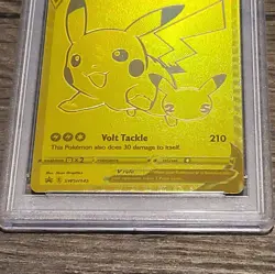 Pokemon TCG Pikachu V PSA 10 - Image 3