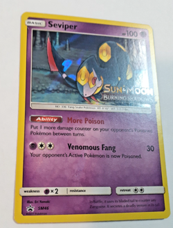 Seviper - (Prerelease) SM46 Holo Promo Sun & Moon Promo Pokemon Near Mint, fresh - Image 4
