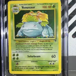 Pokemon TCG Venusaur Legendary Collection Holo Rare CGC 9 - Image 2