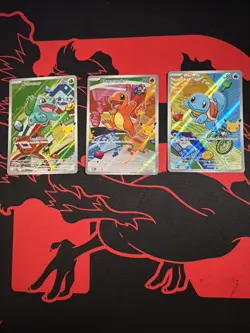 Kanto Starters 1st Partner Pokemon TCG Pack Fresh Near Mint See Pictures - Image 1