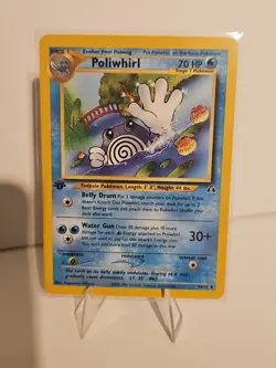 Pokemon Poliwhirl 1st Edition 44/75 Neo Discovery Uncommon - Image 1