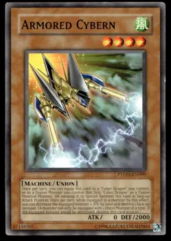 Armored Cybern Phantom Darkness PTDN-EN009 MP YuGiOh TCG | Buy 10 Get 10 Free - Image 1