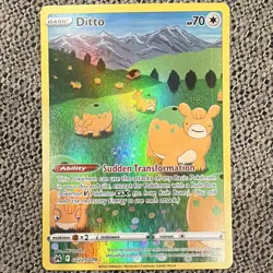 Pokemon TCG Ditto GG22/GG70 Crown Zenith Galarian Gallery EN Holo UR 70 - Image 1