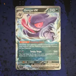 Pokemon TCG Gengar ex SV05 Temporal Forces 104/162 Holo Double Rare 310 HP - Image 1