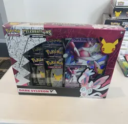 Pokemon TCG Celebrations Dark Sylveon V Collection Box Booster English 2021 - Image 1