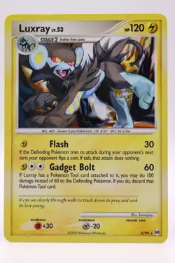 Pokemon Luxray Non Holo 5/99 AR Arceus LP- - Image 1