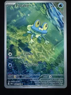 Pokemon TCG Froakie 088/086 Me04: Chaos Rising Holo - Illustration Rare - Image 1