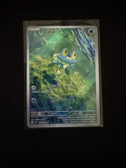 Pokemon TCG Froakie 088/086 Me04: Chaos Rising Holo - Illustration Rare - Image 5