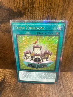 * TOON KINGDOM * 1ST EDITION QUARTER CENTURY SECRET RARE MP24-EN006 YUGIOH! - Image 2