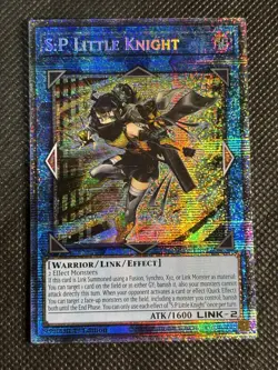 YuGiOh! - S:P Little Knight MP25-EN047 Starlight Rare 1st Edition Near Mint - Image 1