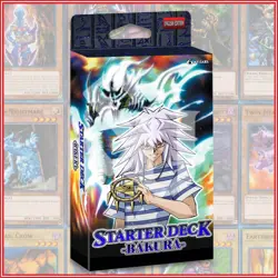 BAKURA DESTINY BOARD STARTER DECK 42 Dark Necrofear Spirit Message FINAL YuGiOh - Image 1