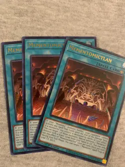 Yugioh! 3x Mementomictlan MP24-EN298 Ultra Rare 1st Ed NM - Image 1