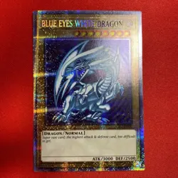 BLUE-EYES WHITE DRAGON Prismatic Secret ANIMATION CHRONICLE YuGiOh Japanese - Image 1