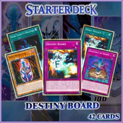 DESTINY BOARD STARTER DECK 42 YAMI BAKURA Necrofear FINAL Duelist Kingdom YuGiOh - Image 1