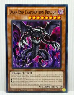 Yugioh! Dark End Evaporation Dragon - INFO-EN011 - Common - 1st Edition Near Min - Image 1