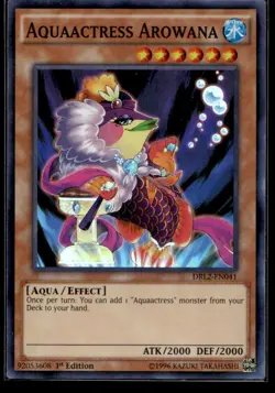 Aquaactress Arowana Dragons of Legend 2 DRL2-EN041 MP YuGiOh TCG | Buy 10 Get 10 - Image 1