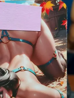 1/1 Only 1 Made Jasmine Disney Aladdin Butt Spicy Lonestar Customs Waifu Card - Image 2